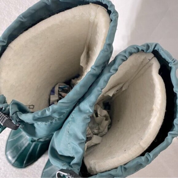 Vintage Sorel Snowlion Green Mid Calf Insulated Winter Boots Snow Boots 8 - Picture 12 of 15